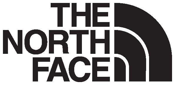 The North Face outdoor jacket Logo
