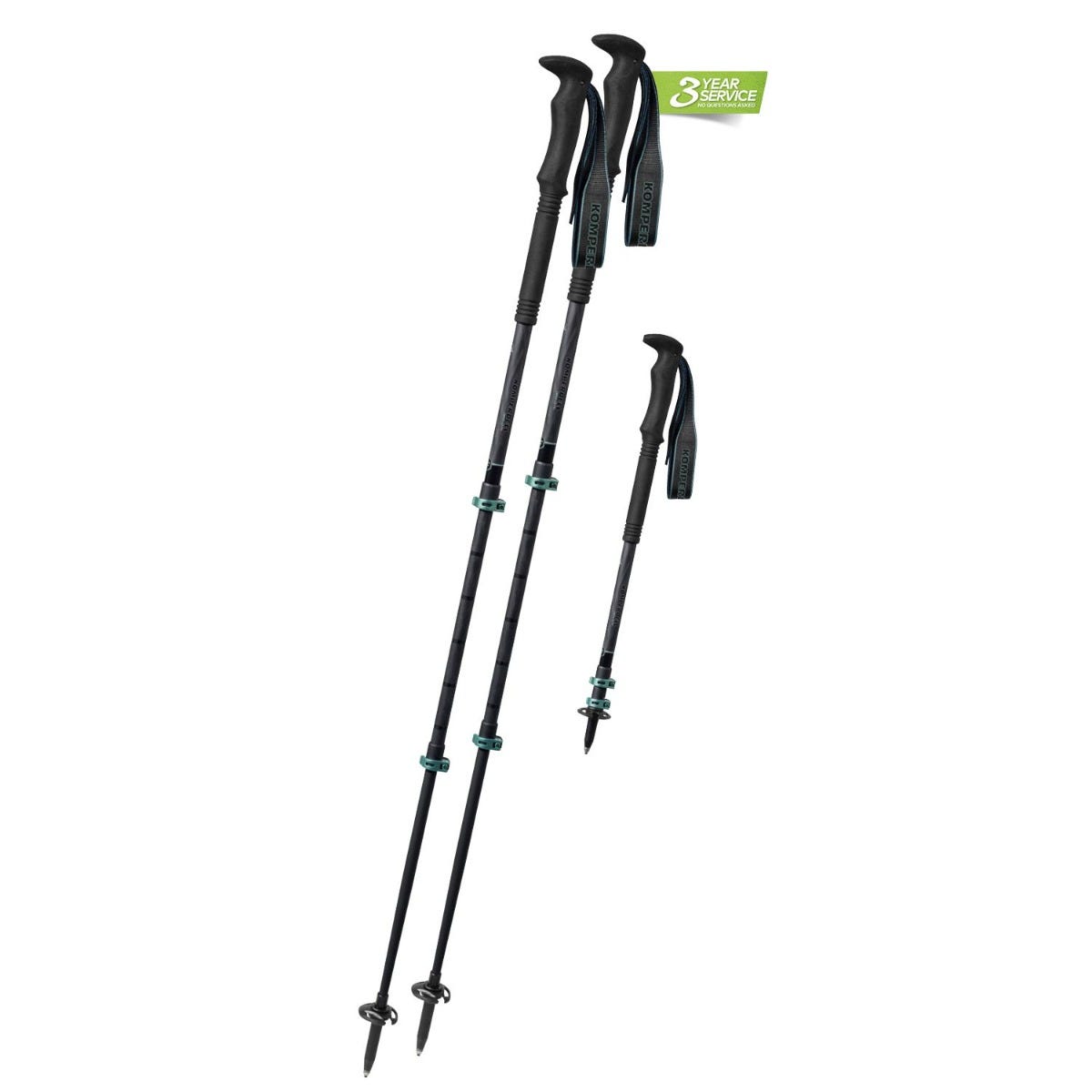 Komperdell summit carbon power lock comp shop trekking poles