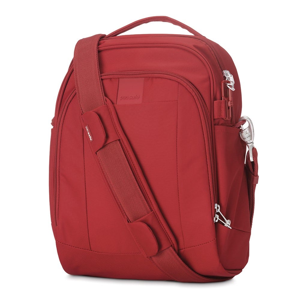 Pacsafe metrosafe ls250 12 sale liter anti theft shoulder bag