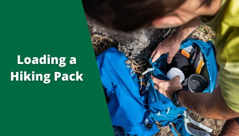 How to pack a hiking pack
